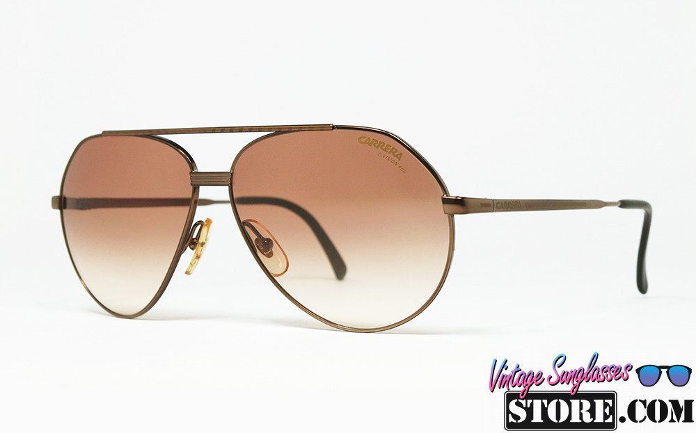 Carrera 5439 col. 10 C VISION 400 Chrome Bronze Aviator sunglasses