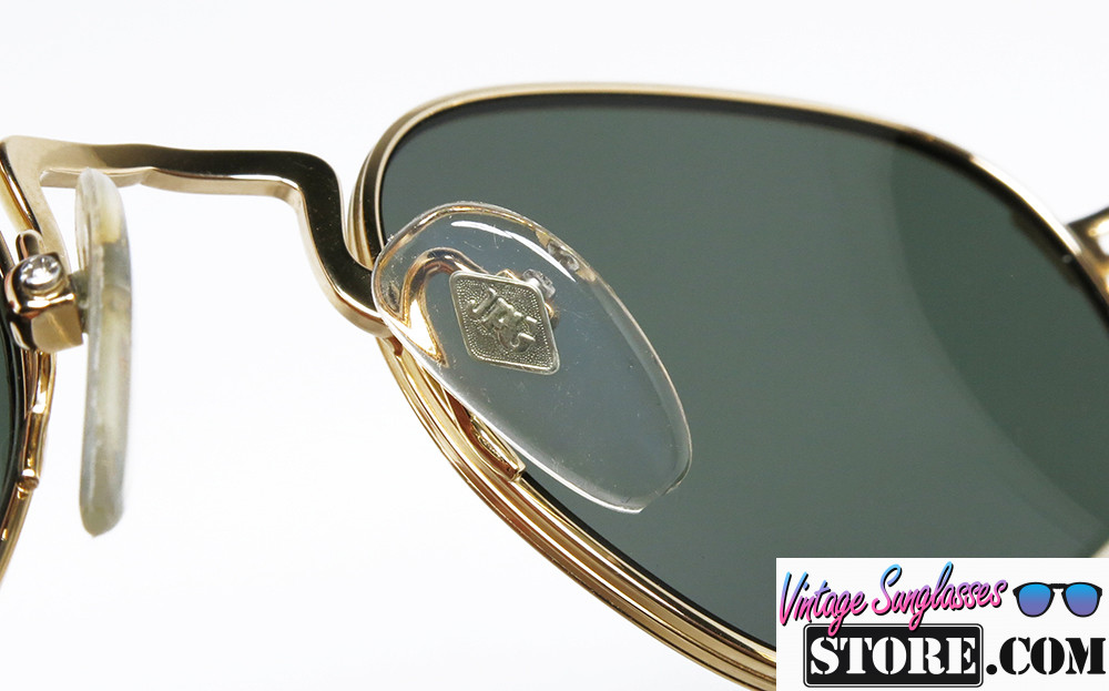 Jean Paul Gaultier 55-3182 22KGP TITANIUM-P