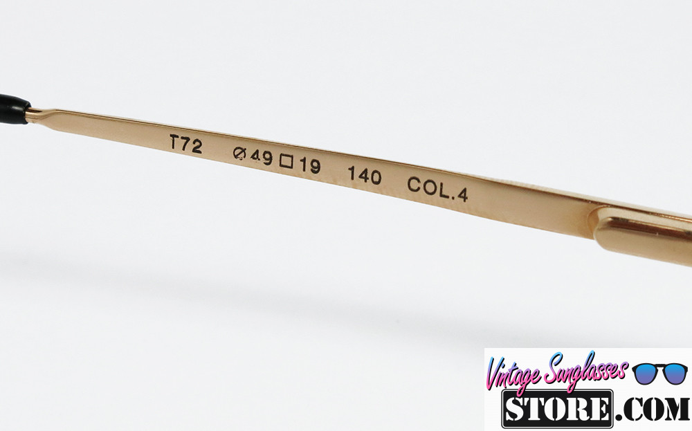 TIFFANY T72 col. 4 GOLD PLATED 23K Brown