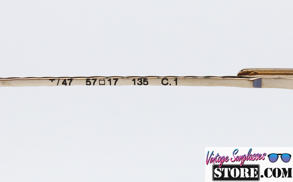 TIFFANY T/47 col. 1 GOLD PLATED 23K
