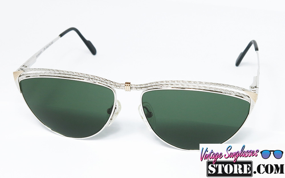 TIFFANY T48 C. 2 WHITE GOLD PLATED 23K