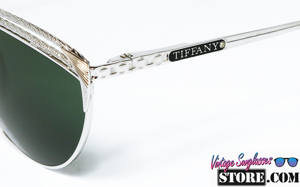 TIFFANY T48 C. 2 WHITE GOLD PLATED 23K