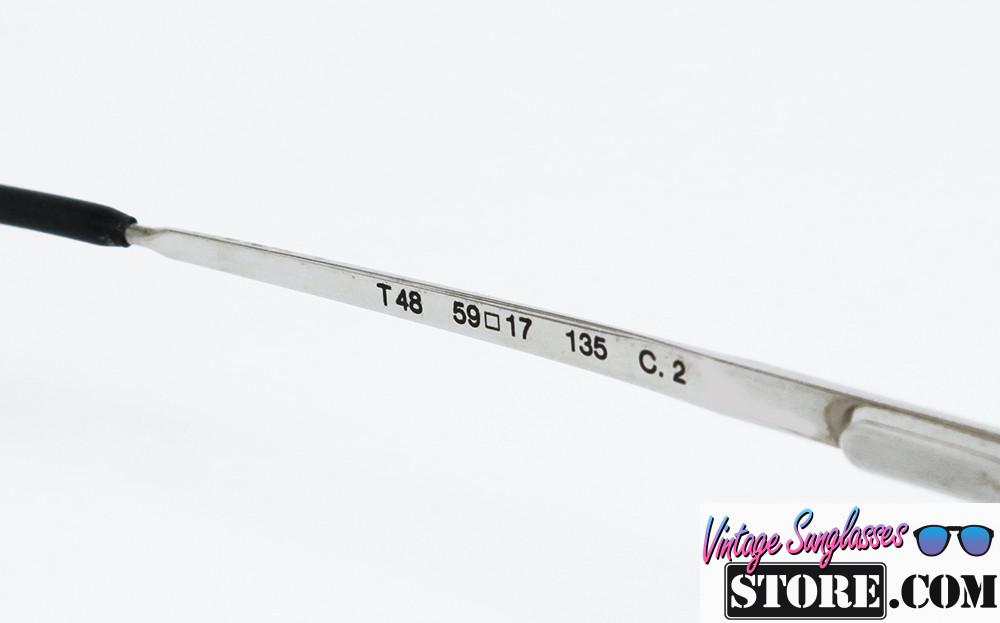TIFFANY T48 C. 2 WHITE GOLD PLATED 23K