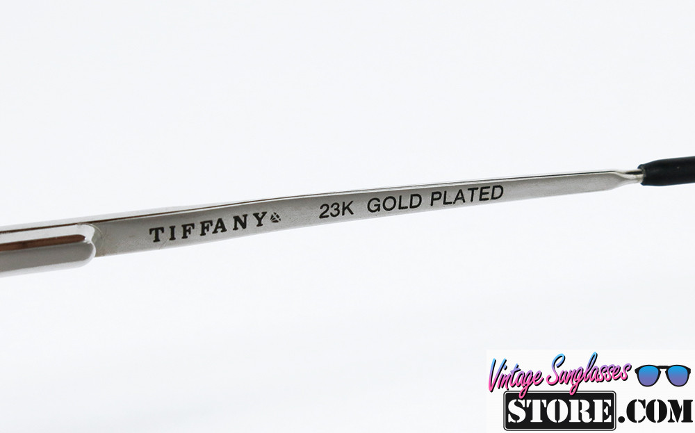 TIFFANY T48 C. 2 WHITE GOLD PLATED 23K
