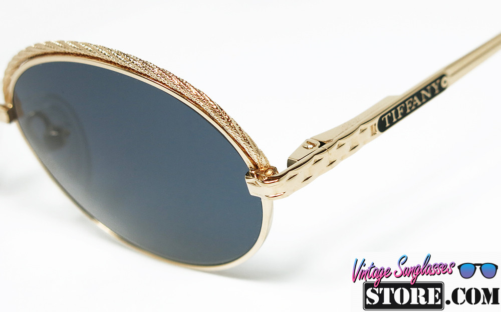 TIFFANY T72 col. 4 GOLD PLATED 23K Blue