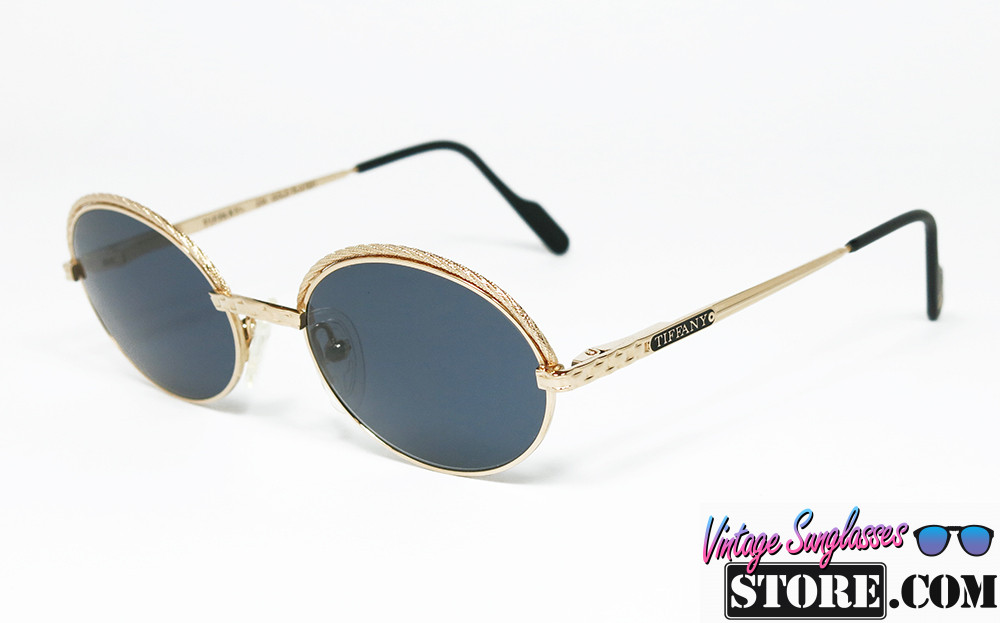 TIFFANY T72 col. 4 GOLD PLATED 23K Blue