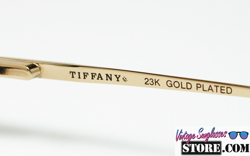 TIFFANY T72 col. 4 GOLD PLATED 23K Blue