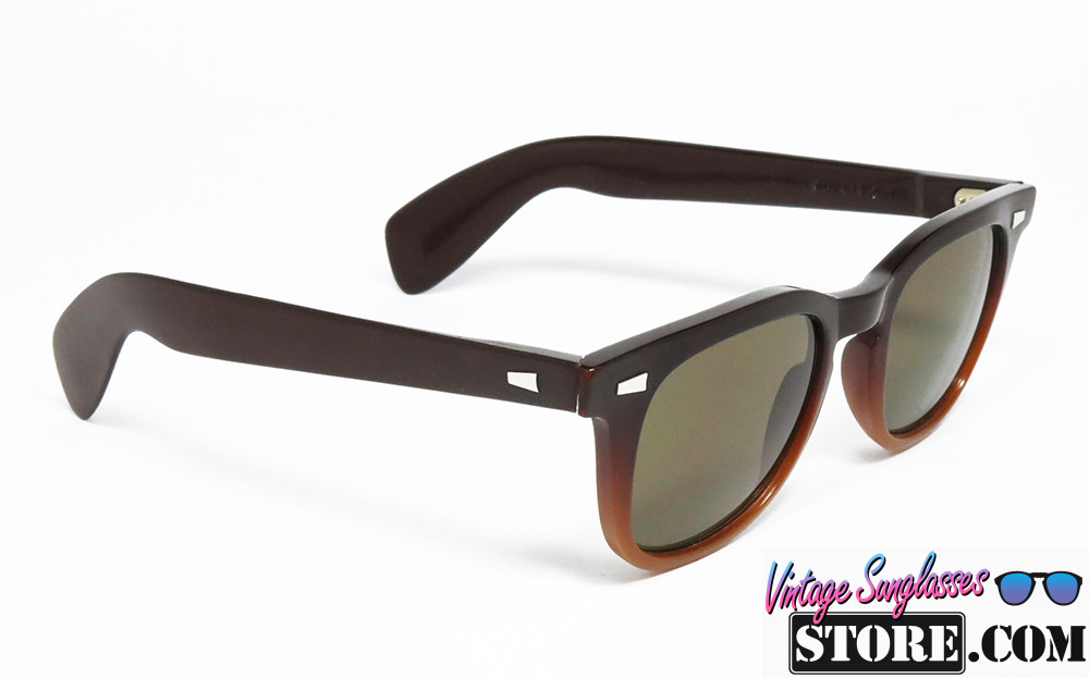 Bolle SUNROCK Shaded Brown Chrome Silver Soft square sunglasses