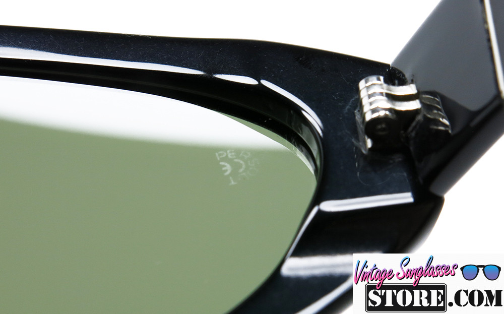 Persol Italy by RATTI 2509-S col. 95 Polished Black-Chrome