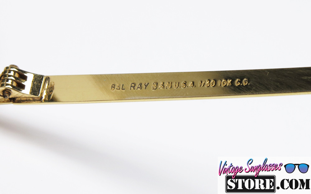 Ray Ban 10K G.O. GOLD PLATED
