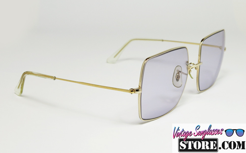 Ray Ban LARGE SQUARE Lilac 54mm Bausch & Lomb