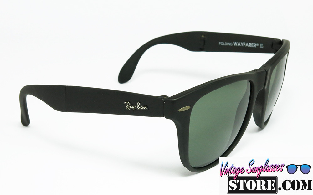Ray ban wayfarer sunglasses matte black on sale
