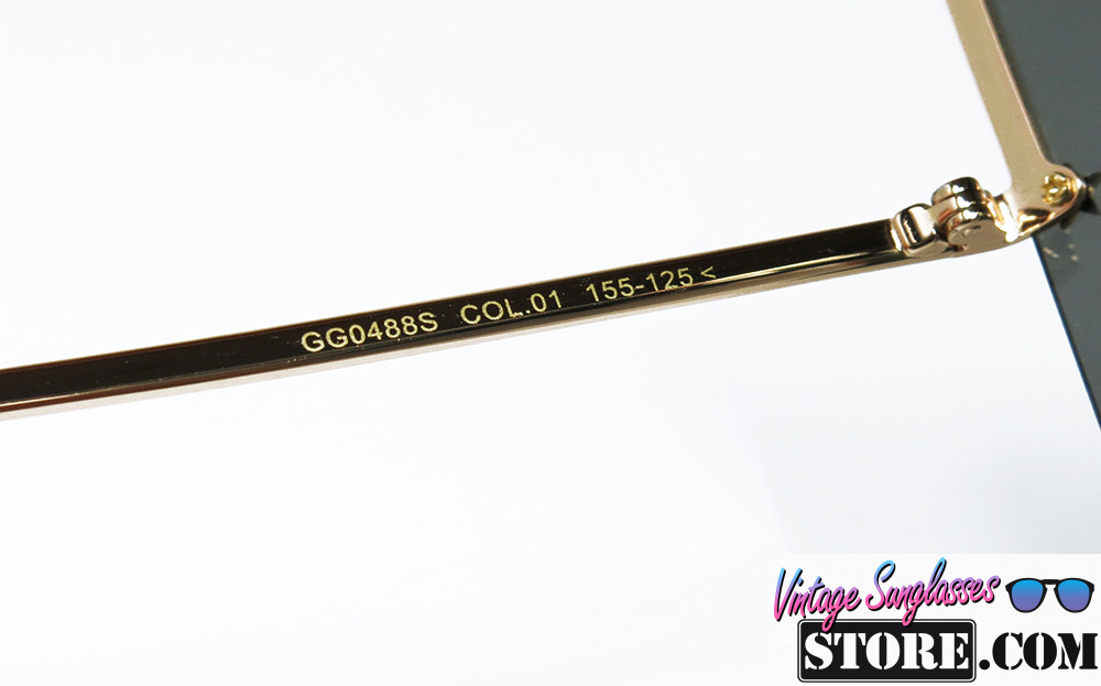 GUCCI GG0488S col. 01 POLARIZED MASK