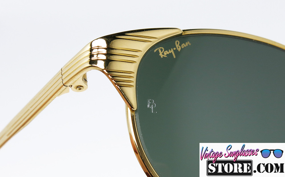 Ray Ban SIGNET OVAL W1394 B L Chrome Gold G 15 Oval sunglasses
