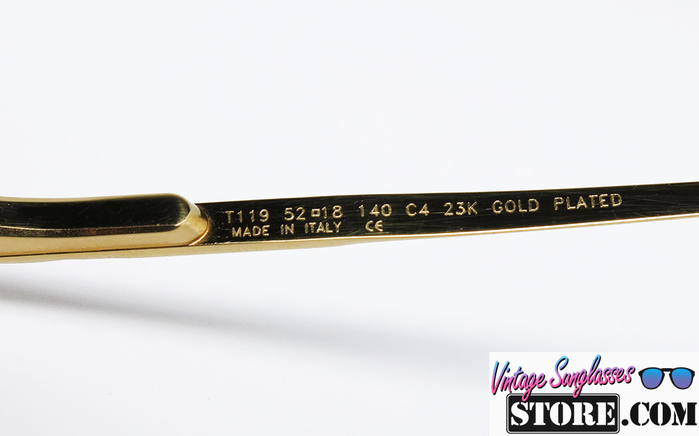 TIFFANY T119 col. 4 GOLD PLATED 23K