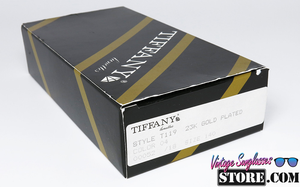 TIFFANY T119 col. 4 GOLD PLATED 23K