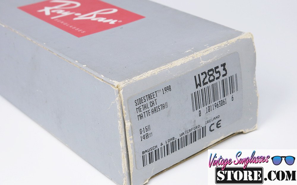 Ray Ban SIDESTREET Metal Cat W2853 B&L