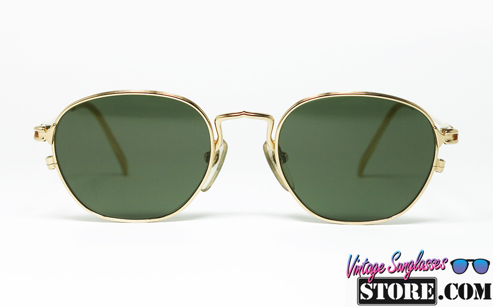 Jean Paul Gaultier 55-3182 22KGP TITANIUM-P
