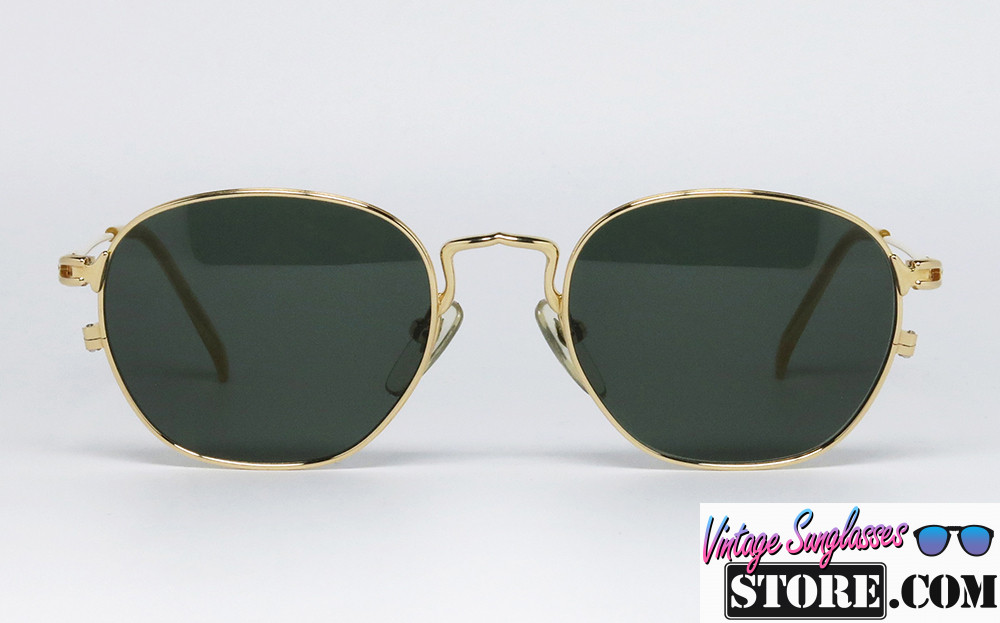 Jean Paul Gaultier 55-3182 22KGP TITANIUM-P