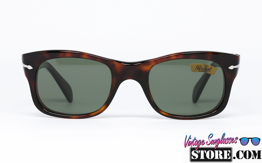Persol RATTI 69180 69202 col. 24 Spotted Tortoise Chrome Silver Soft square sunglasses