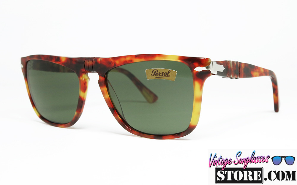Persol RATTI 69233 52 col. 52 Yellow Tortoise Chrome Silver square