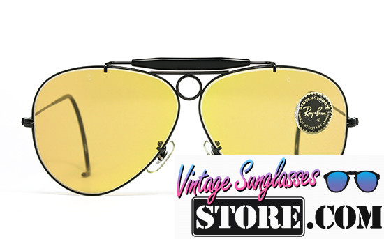 Ray Ban Shooter Ambermatic Black Bausch & Lomb 