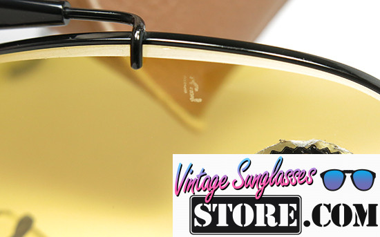 Ray Ban Shooter Ambermatic Black Bausch & Lomb 