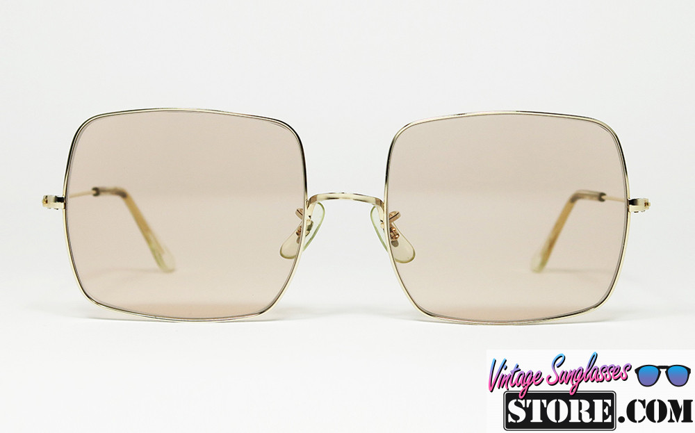 Ray Ban LARGE SQUARE Beige 54mm Bausch & Lomb