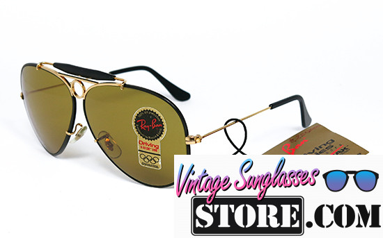 Ray Ban Shooter Chromax Black-Gold Bausch & Lomb 