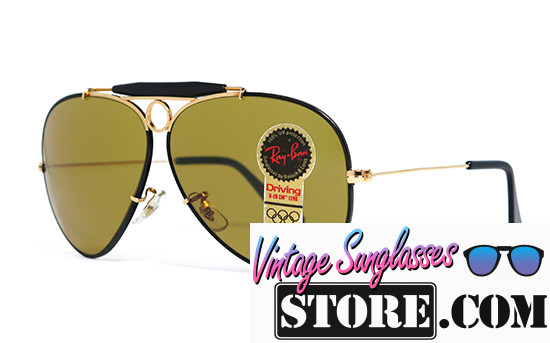Ray Ban Shooter Chromax Black-Gold Bausch & Lomb 