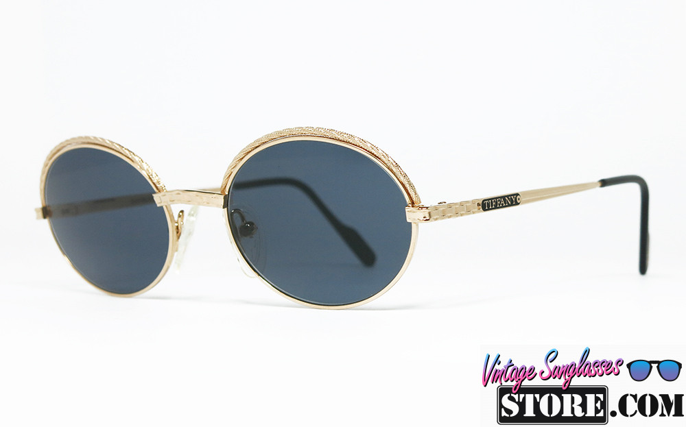 TIFFANY T72 col. 4 GOLD PLATED 23K Blue