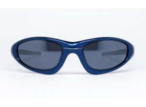 OAKLEY Straight Jacket METALLIC BLUE
