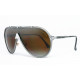 Derapage by Vitaloni MASK 66 FS Double Gradient Mirror original vintage sunglasses Brown lens