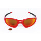 OAKLEY Straight Jacket CANNON RED - FIRE IRIDIUM MIRROR lenses