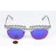 Jean Paul Gaultier 56-0171 custom IRIDESCENT MIRROR lenses