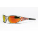 OAKLEY Straight Jacket FIRE IRIDIUM original vintage sunglasses