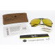 Ray Ban SHOOTER 62mm AMBERMATIC B&L original vintage SET
