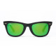 Ray Ban WAYFARER B&L Green Mirror front